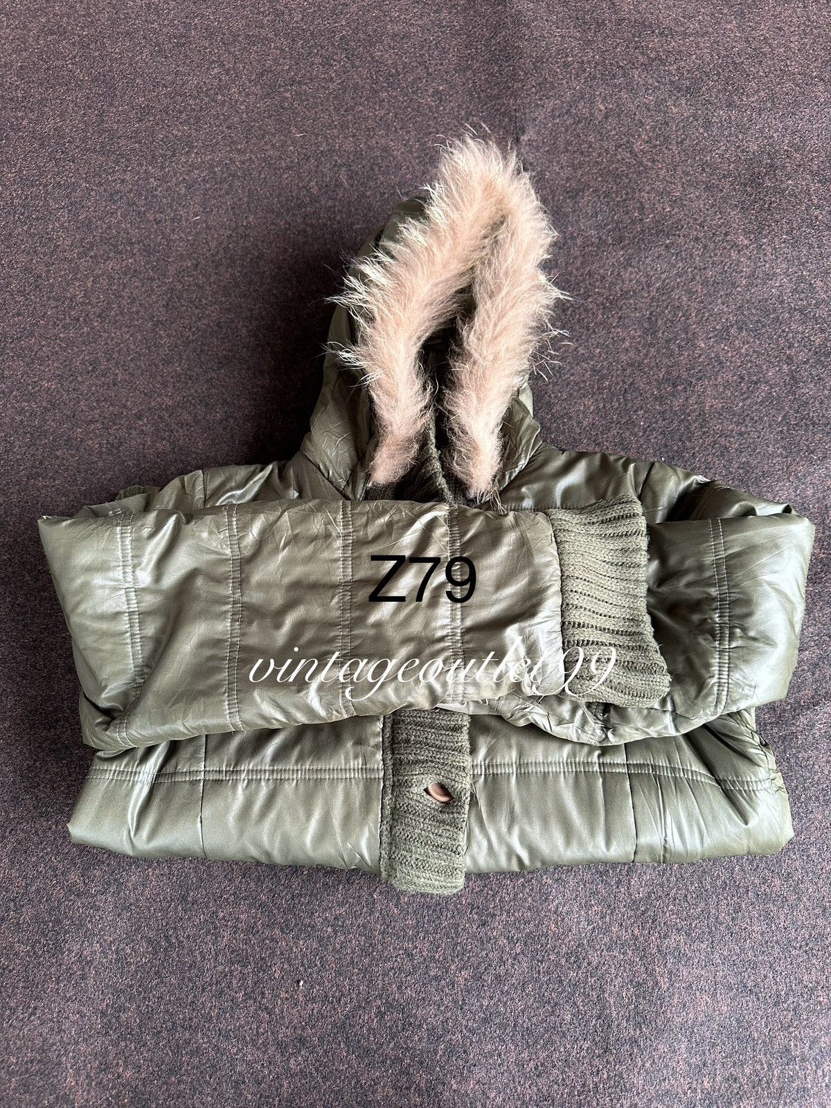 14th Addiction × Beauty Beast × If Six Was Nine Navy Natural Like IFSW9 Fur Jacket Z79 Size US L / EU 52-54 / 3 - 16 Thumbnail