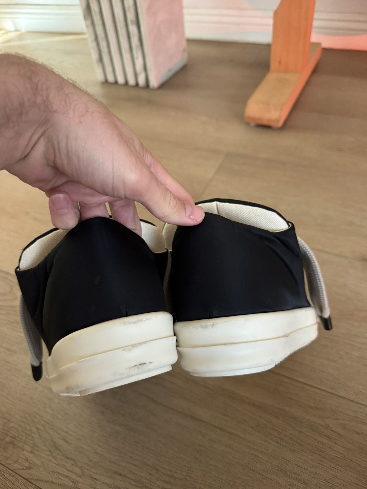 Rick Owens Jumbo Laced Ramones Low 45 Size US 12 / EU 45 - 10 Thumbnail