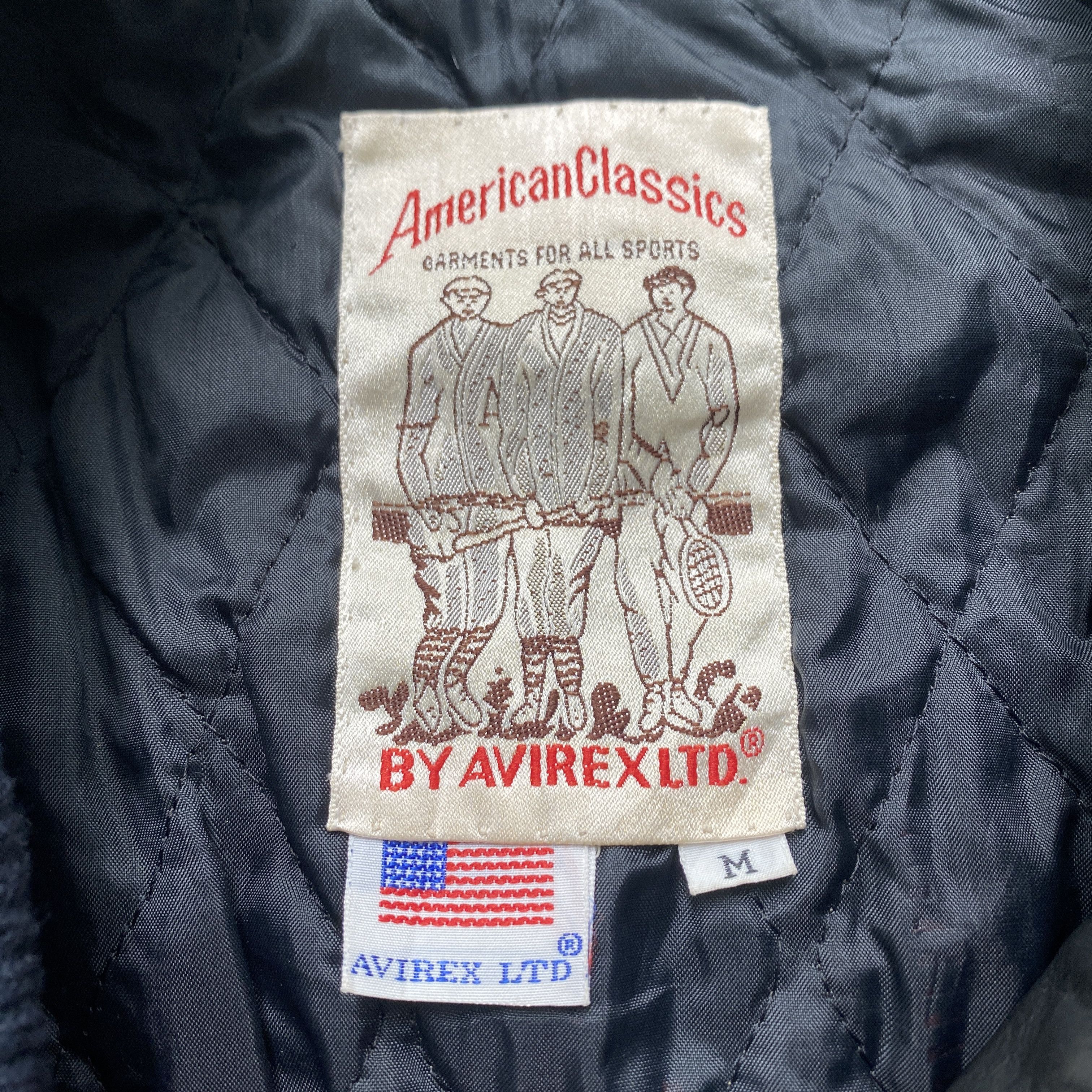 Avirex × Vintage Vintage Avirex Leather Varsity Jacket Champions Size US M / EU 48-50 / 2 - 7 Thumbnail