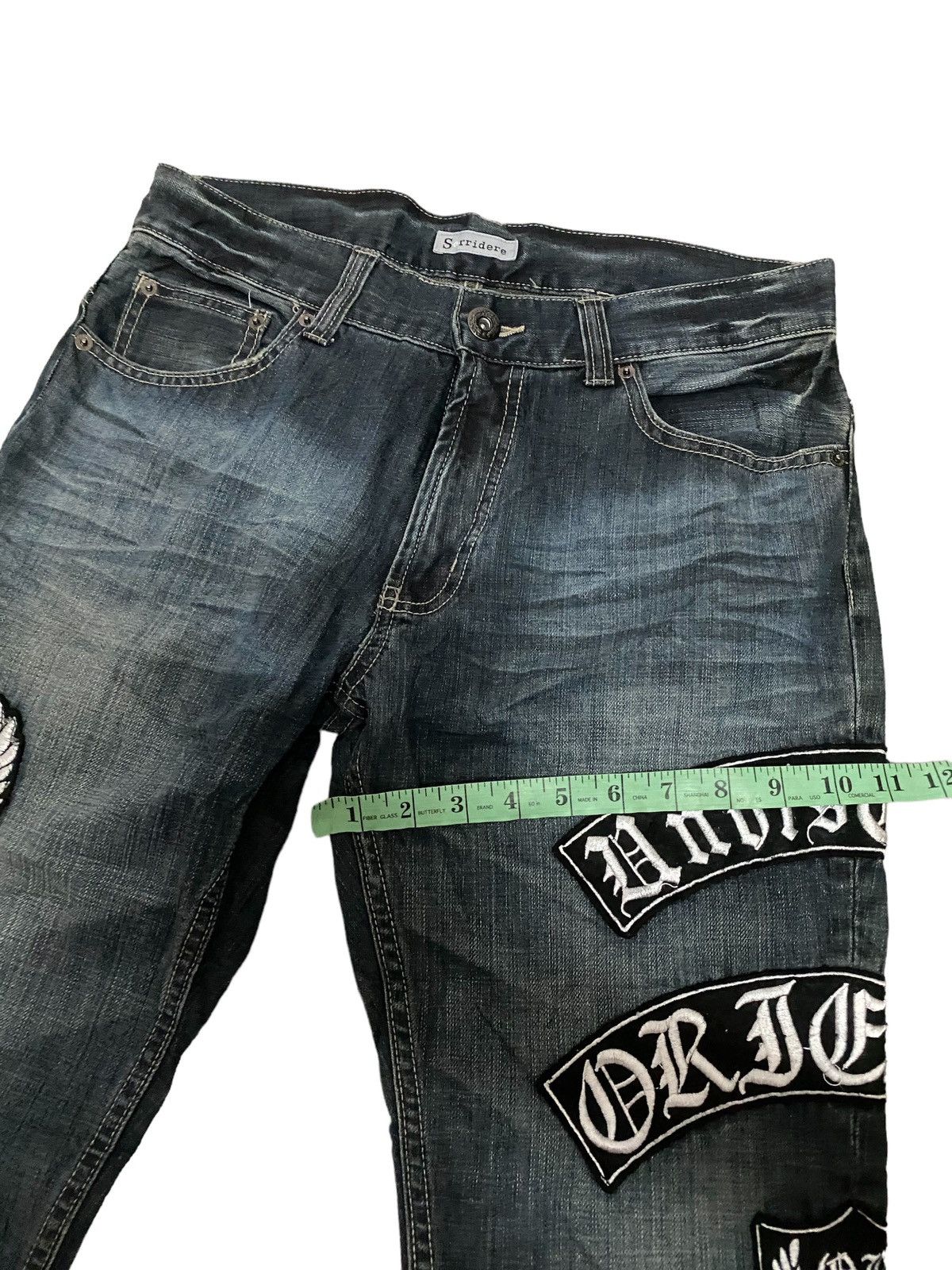 Japanese Brand × Vintage Offer‼️Vintage Sorridere Japanese Distress Denim Jeans Size US 33 - 13 Thumbnail