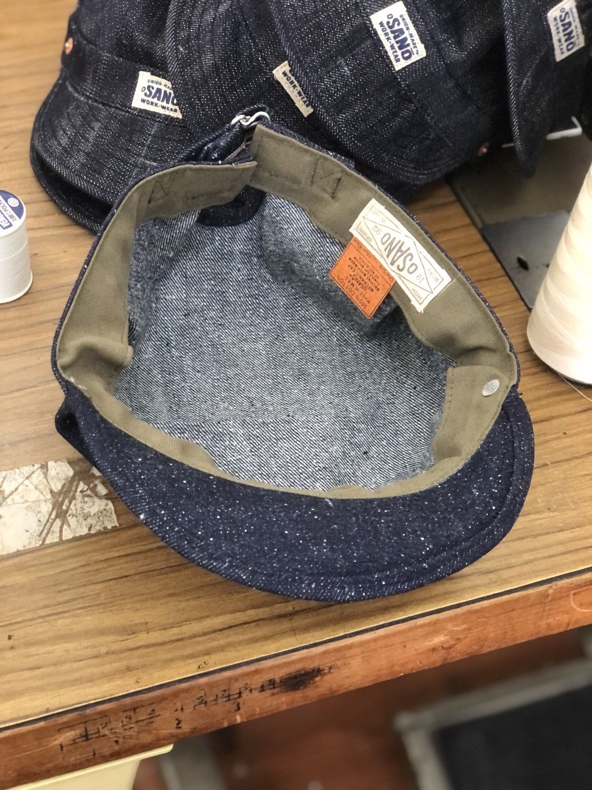 Other oSANŌ™ Mechanic Cap Selvedge Size ONE SIZE - 3 Thumbnail