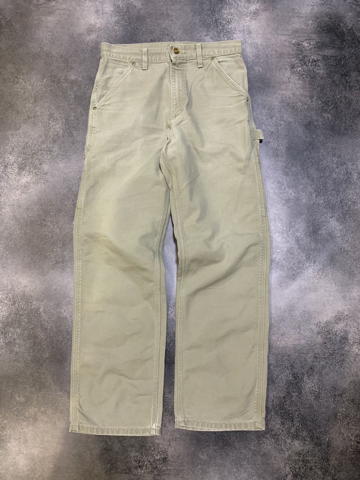 Carhartt × Vintage 90s Vintage Carhartt Single Knee Cargo Pants Size US 31 - 2 Thumbnail