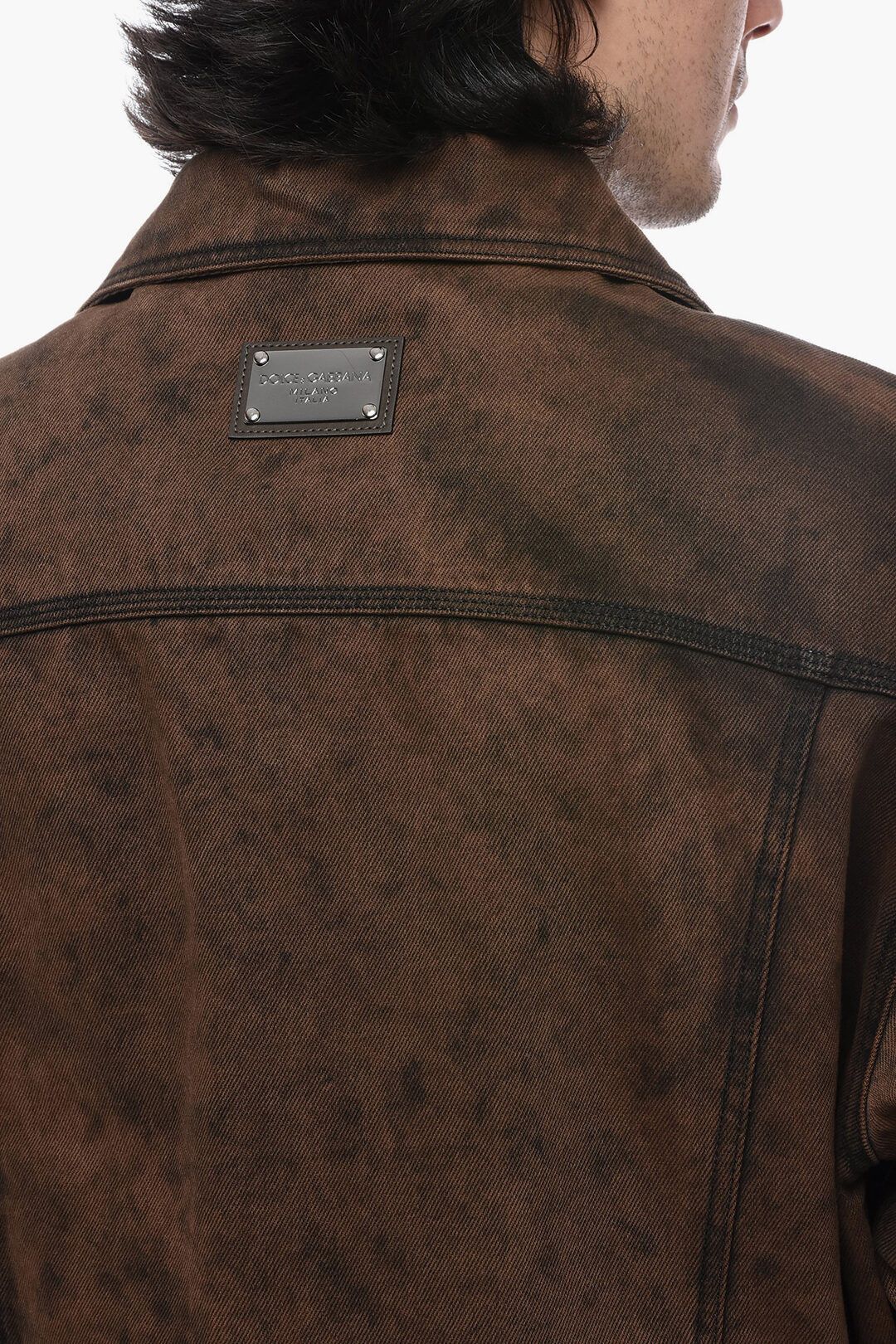 Dolce & Gabbana o1y0125 Denim Jacket in Brown Size US M / EU 48-50 / 2 - 5 Thumbnail