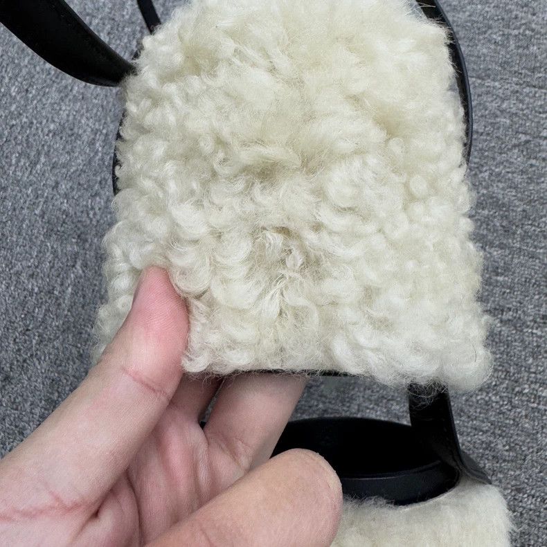 Jil Sander Jil Sander Barrel bag of lamb wool bag Size ONE SIZE - 5 Thumbnail