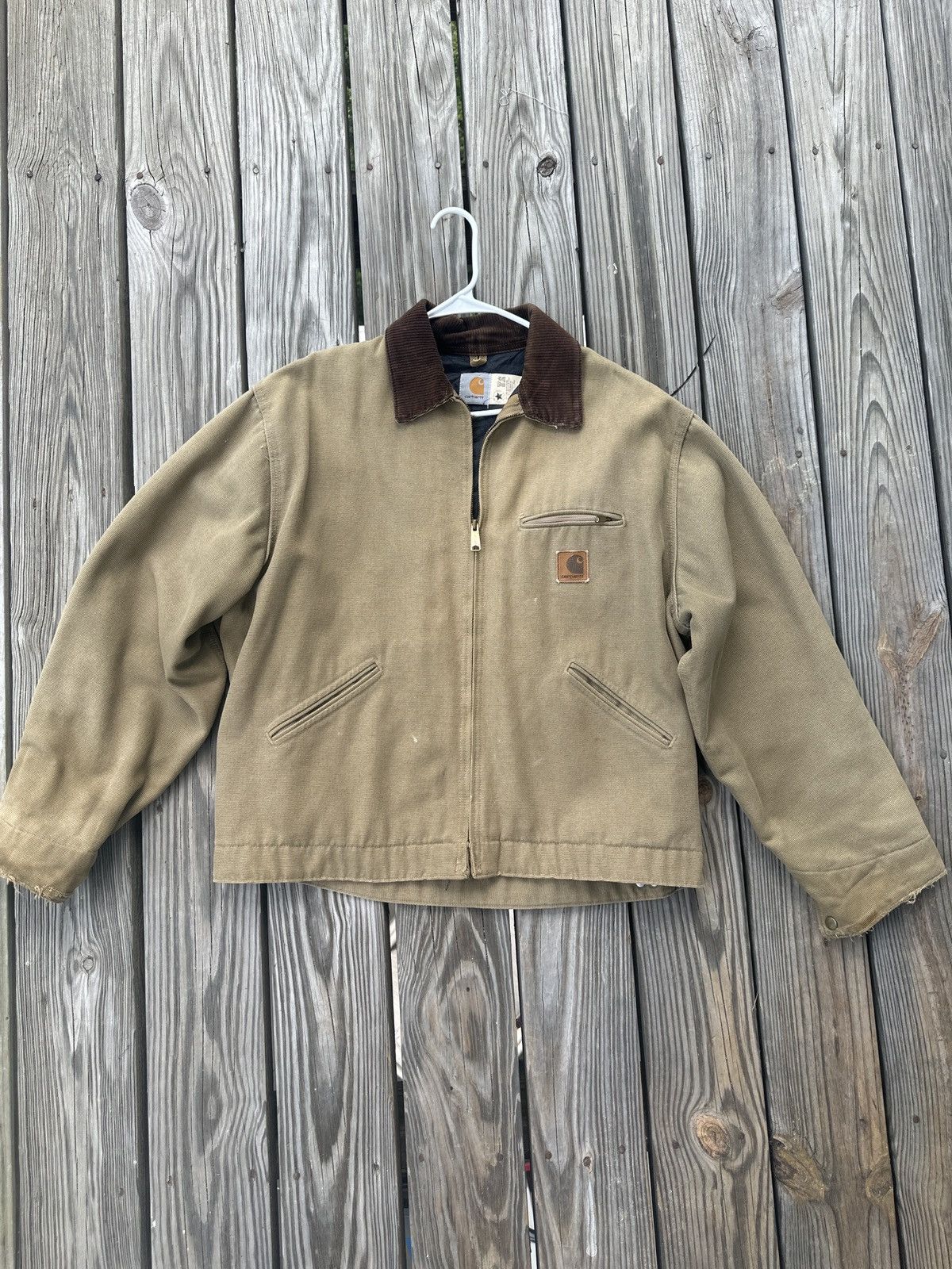 90s USA carhartt Detroit jacket JQ1472 - メルカリ