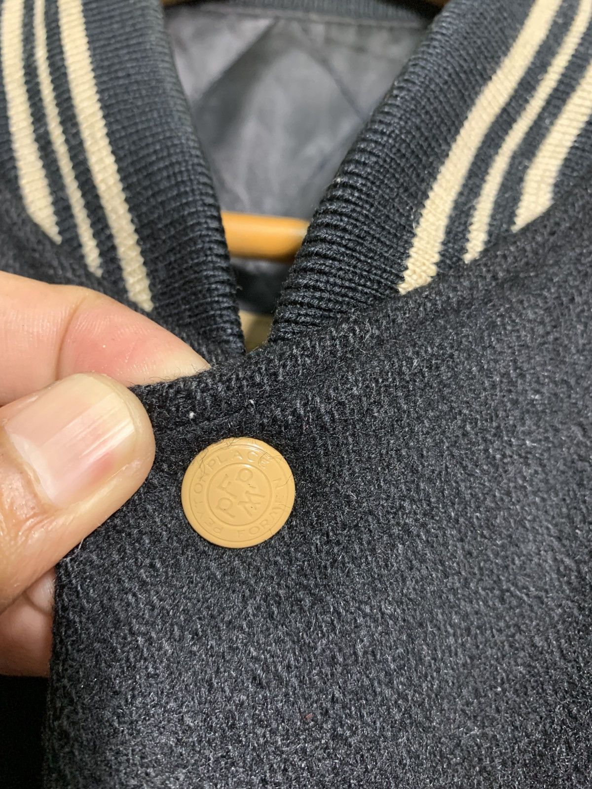 PPFM 🔥VTG PPFM VARSITY JACKETS WOOL/LEATHER Size US L / EU 52-54 / 3 - 9 Thumbnail