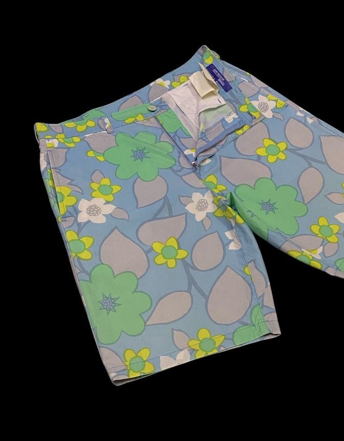 Comme des Garcons × Junya Watanabe Junya Watanabe X Comme Des Garçons Floral Print Short Pants Size US 31 - 16 Thumbnail