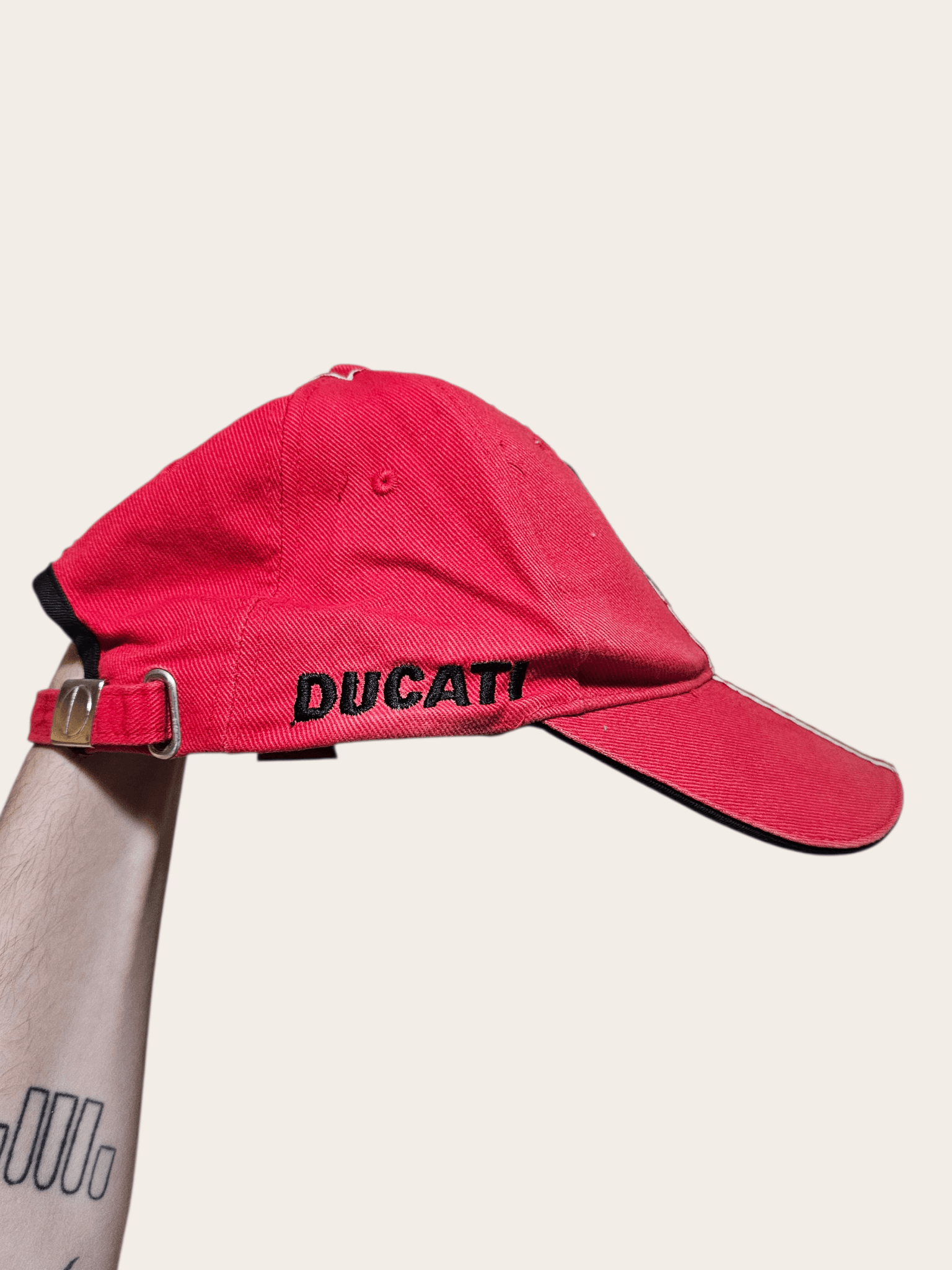 Ducati Loris Capirossi Signed Ducati Hat Size ONE SIZE - 4 Thumbnail