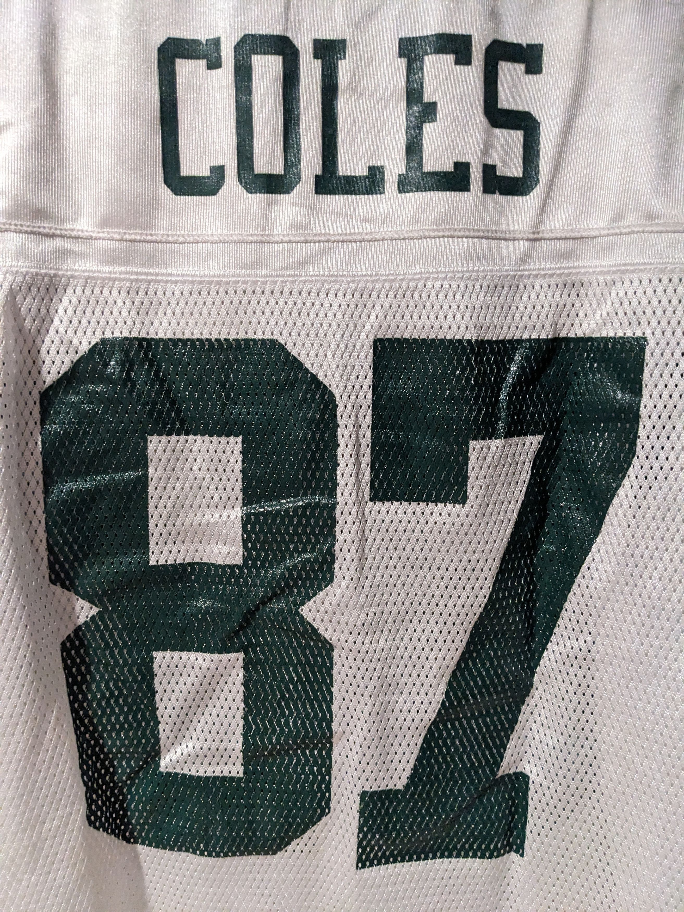 NFL Vintage Y2K New York Jets NFL Football White Medium Jersey Size US M / EU 48-50 / 2 - 10 Thumbnail