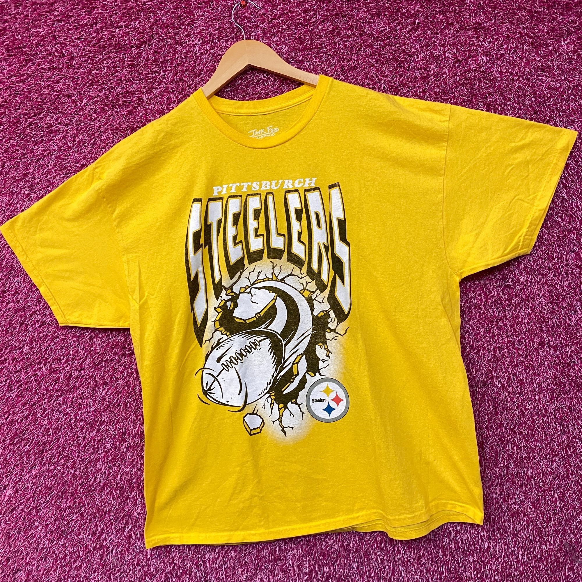 Junk Food Junk Food Clothing Pittsburgh Steelers Breakthrough T-Shirt Size US XL / EU 56 / 4 - 3 Thumbnail