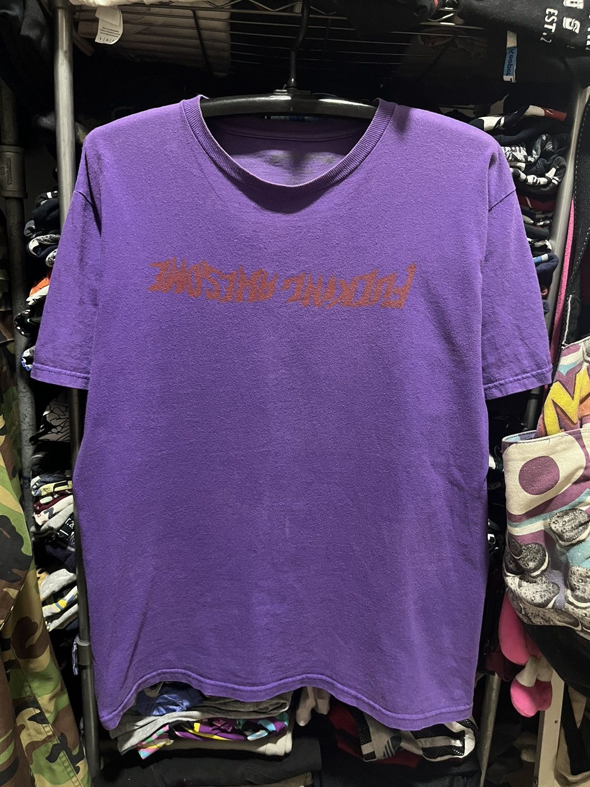 Fucking Awesome Fucking Awesome Skateboard Inverted Logo Tee Size US M / EU 48-50 / 2 - 1 Thumbnail