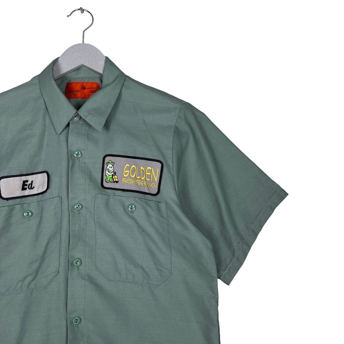Vintage 🔥 VINTAGE WORKER SHIRT MADE IN USA Size US S / EU 44-46 / 1 - 6 Thumbnail