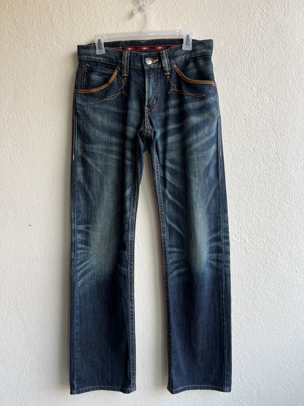 Edwin Y2K Edwin 434XVS Exclusive Vintage Claw Mark Denim Jeans Size US 29 - 23 Thumbnail
