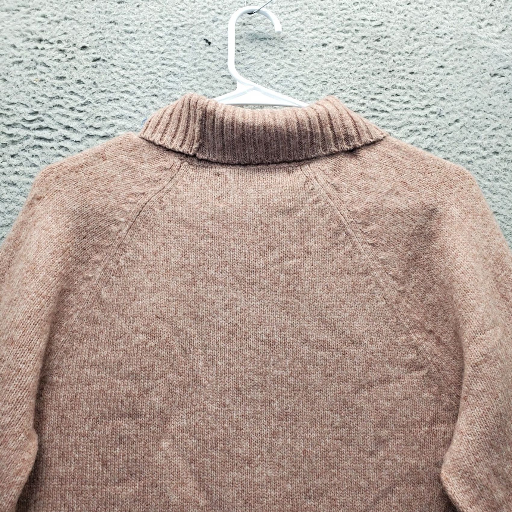 Calvin Klein Calvin Klein Womens Size L Tunic Sweater Multicolor Turtle Neck High Low Slit Pullover Knit Size L / US 10 / IT 46 - 8 Thumbnail