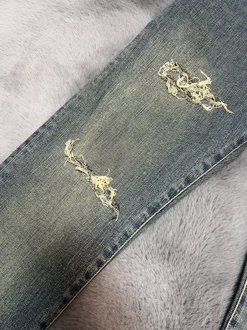 Saint Laurent Paris saint Laurent parisFall/Winter 14 D02 Four Cut Blue Washed Size US 31 - 6 Thumbnail