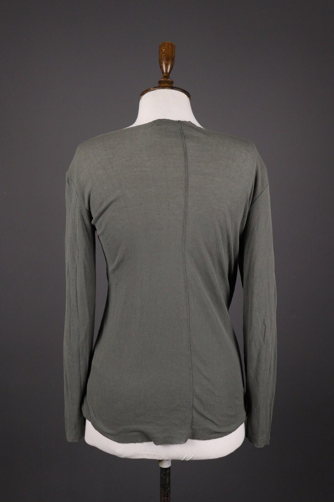 Designer Transit Par Such Gray Designed Cotton Sweater Size 2 Size XS / US 0-2 / IT 36-38 - 5 Thumbnail