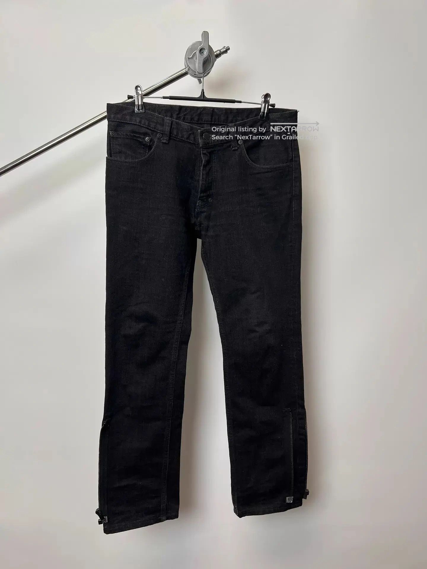 Number (N)ine Number Nine Japan Pain Black Jeans | Grailed