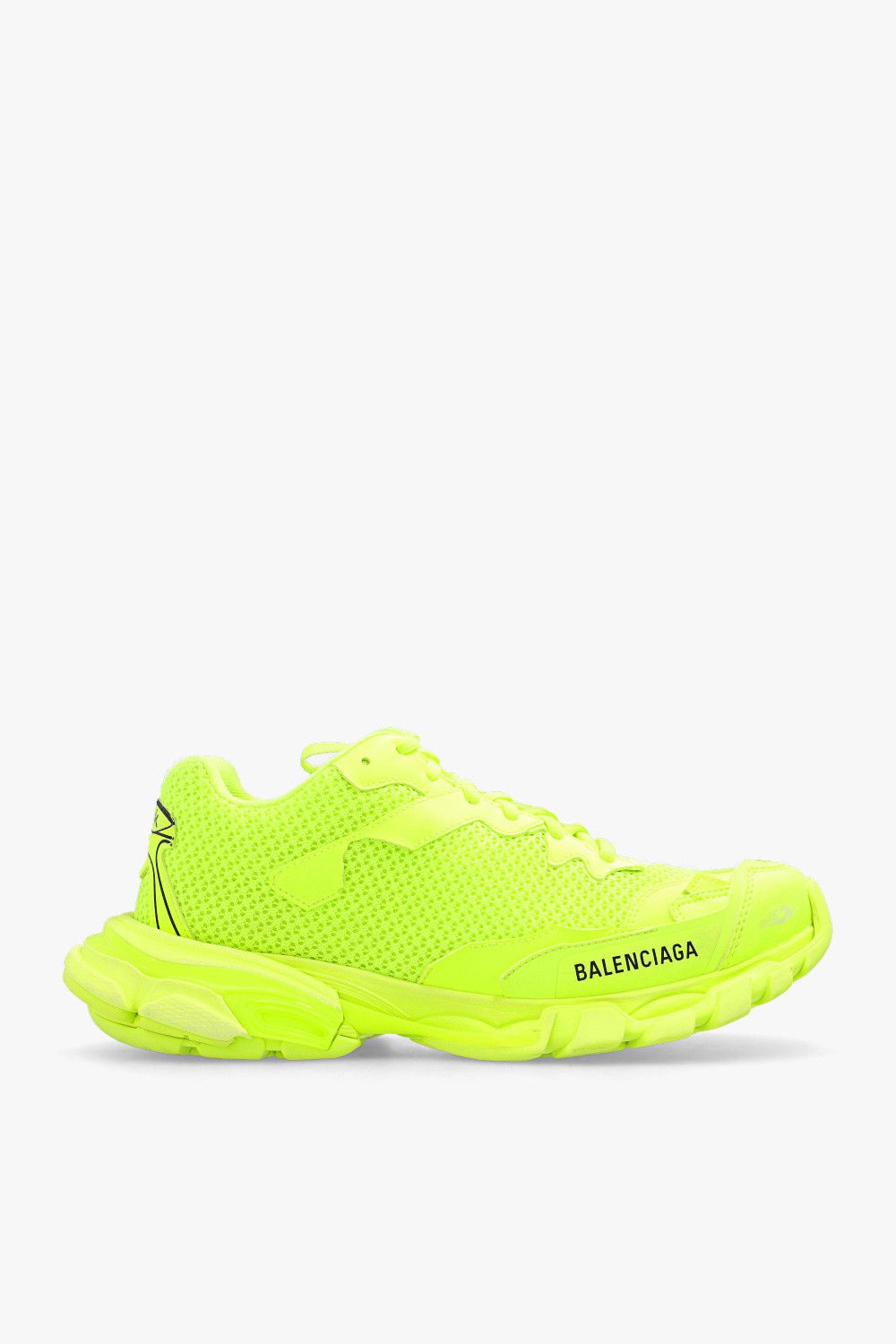 Balenciaga o1bcso1str1224 Track.3 Fluo Mnc/Destroy Sneakers in Yellow Size US 8 / IT 38 - 1 Thumbnail