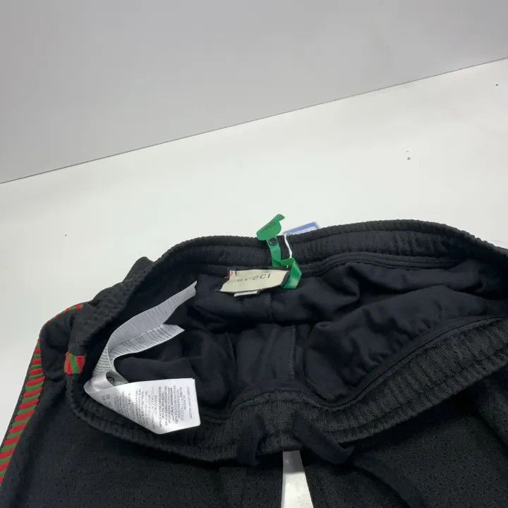 Gucci Gucci Gucci Black Logo Sports Pants for Men -2506 Size US 36 / EU 52 - 6 Thumbnail