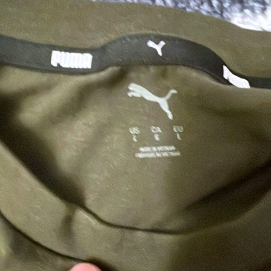 Japanese Brand Puma Olive T-Shirt Size S Size US S / EU 44-46 / 1 - 2 Thumbnail