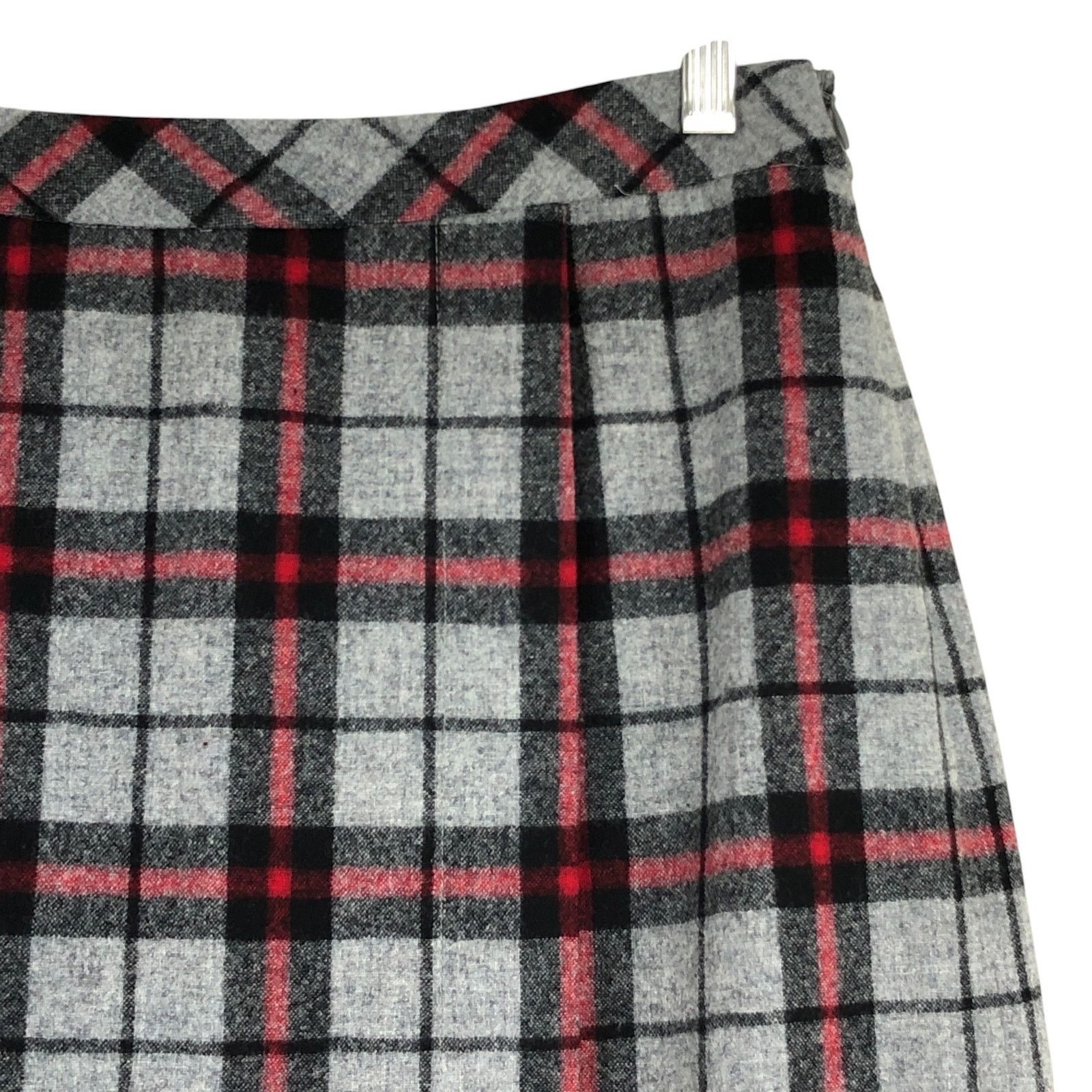 Pendleton Pendleton Petite Size 8P Skirt Midi Wool Plaid Side Zip Size 30" / US 8 / IT 44 - 8 Thumbnail