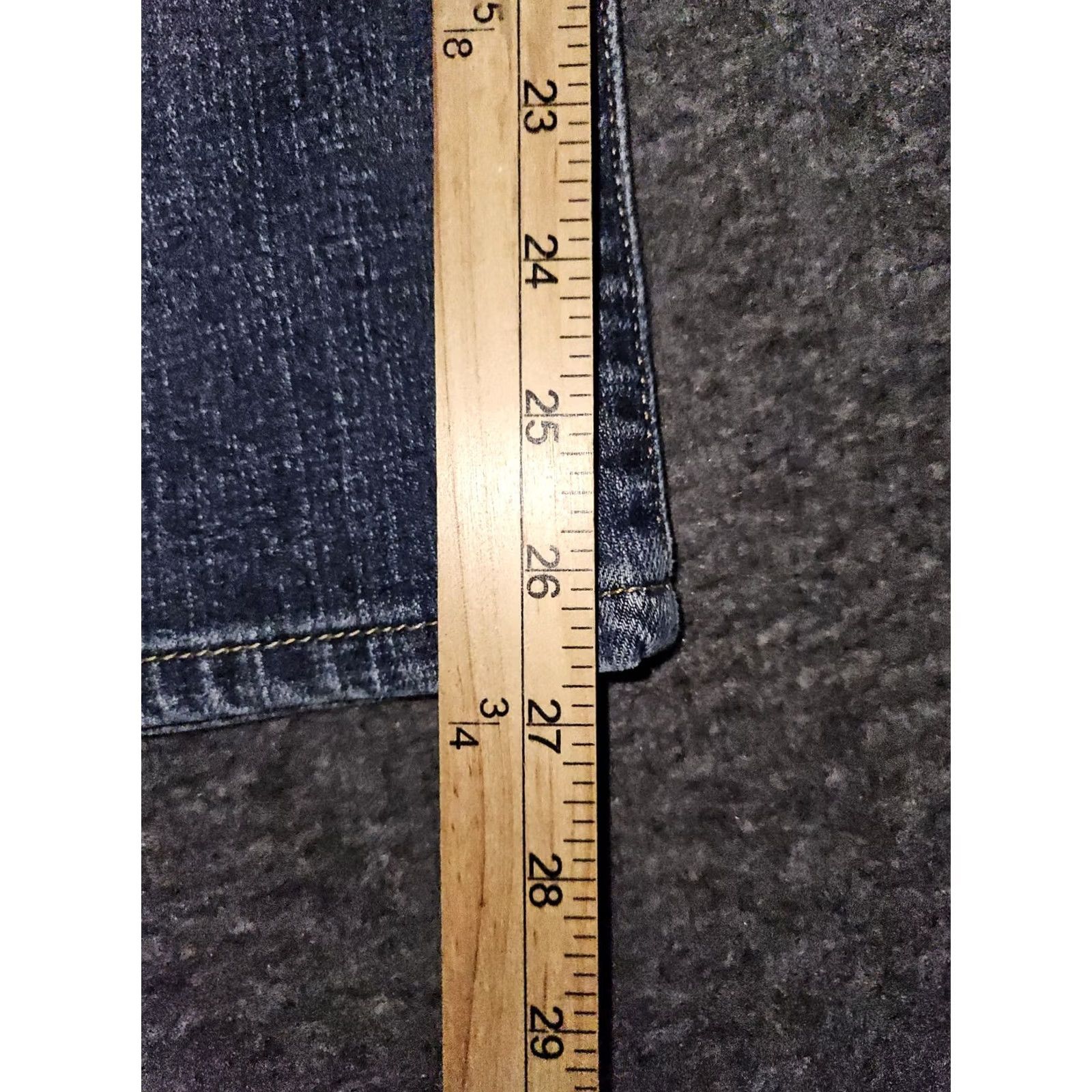 Levi's Levi's Mid Rise Skinny Jeans Women's 6 Regular Dark Denim Red Tab 90s College Casual Size 28" / US 6 / IT 42 - 5 Thumbnail
