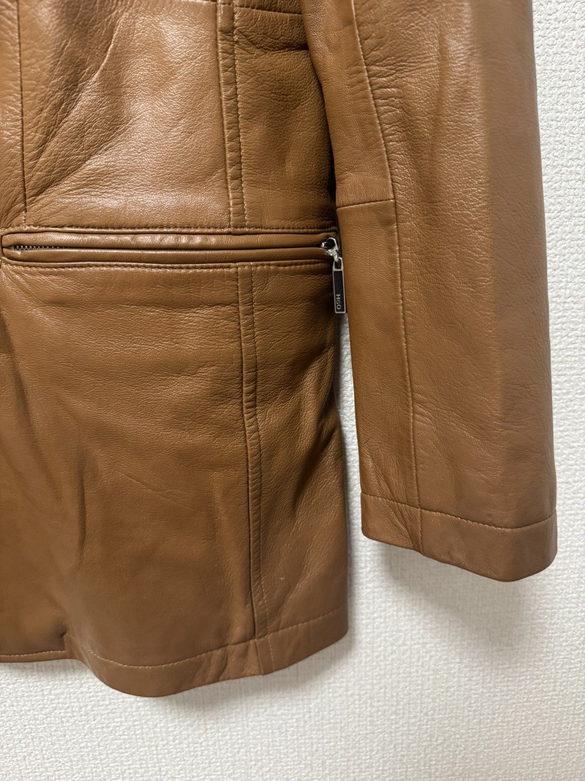 Jean Paul Gaultier Jean Paul Gaultier Early 2000s Leather Blazer Size US S / EU 44-46 / 1 - 4 Thumbnail