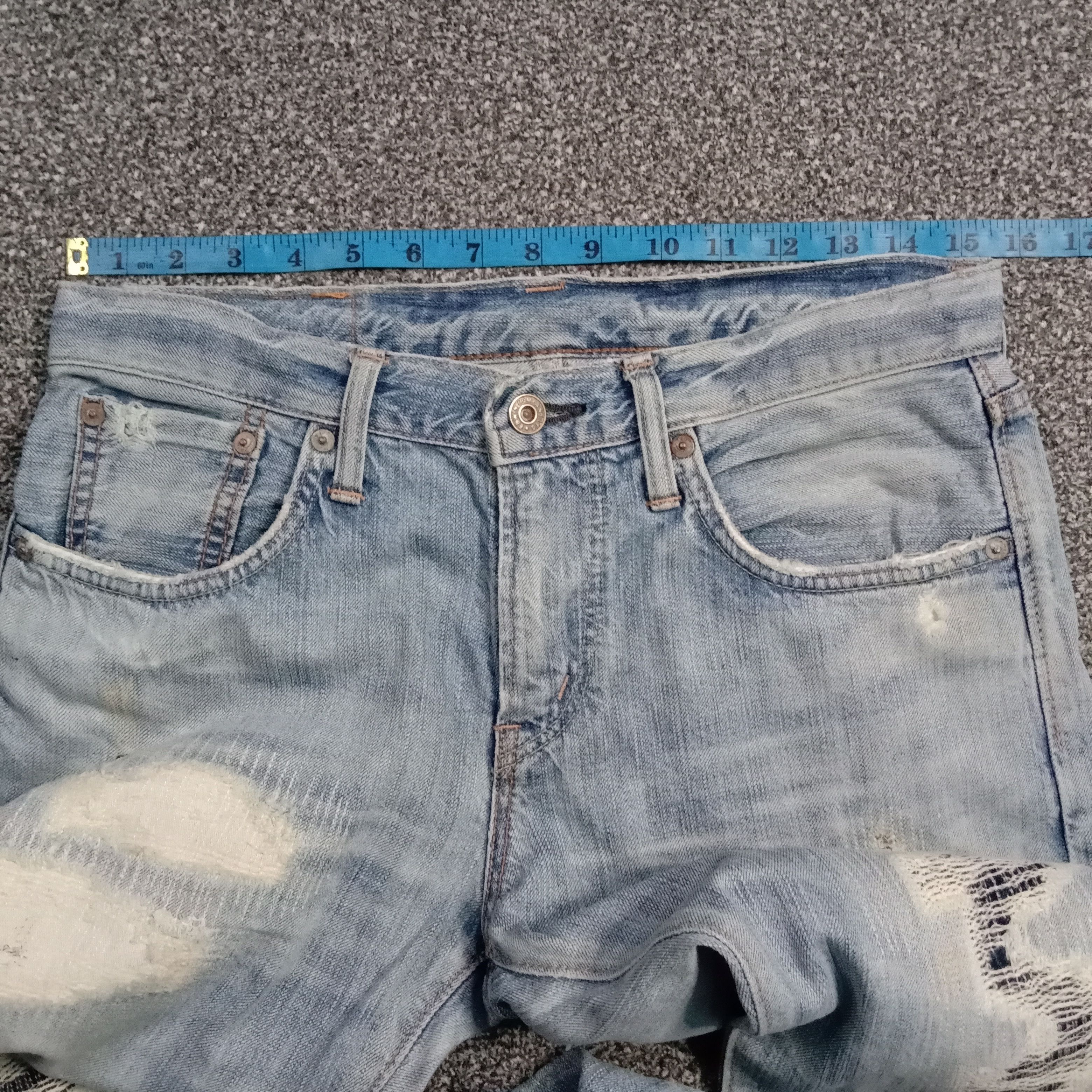 14th Addiction 🇯🇵 🔥 90s Edwin 503 Boro Homeless Sashiko Pants Size US 31 - 9 Thumbnail