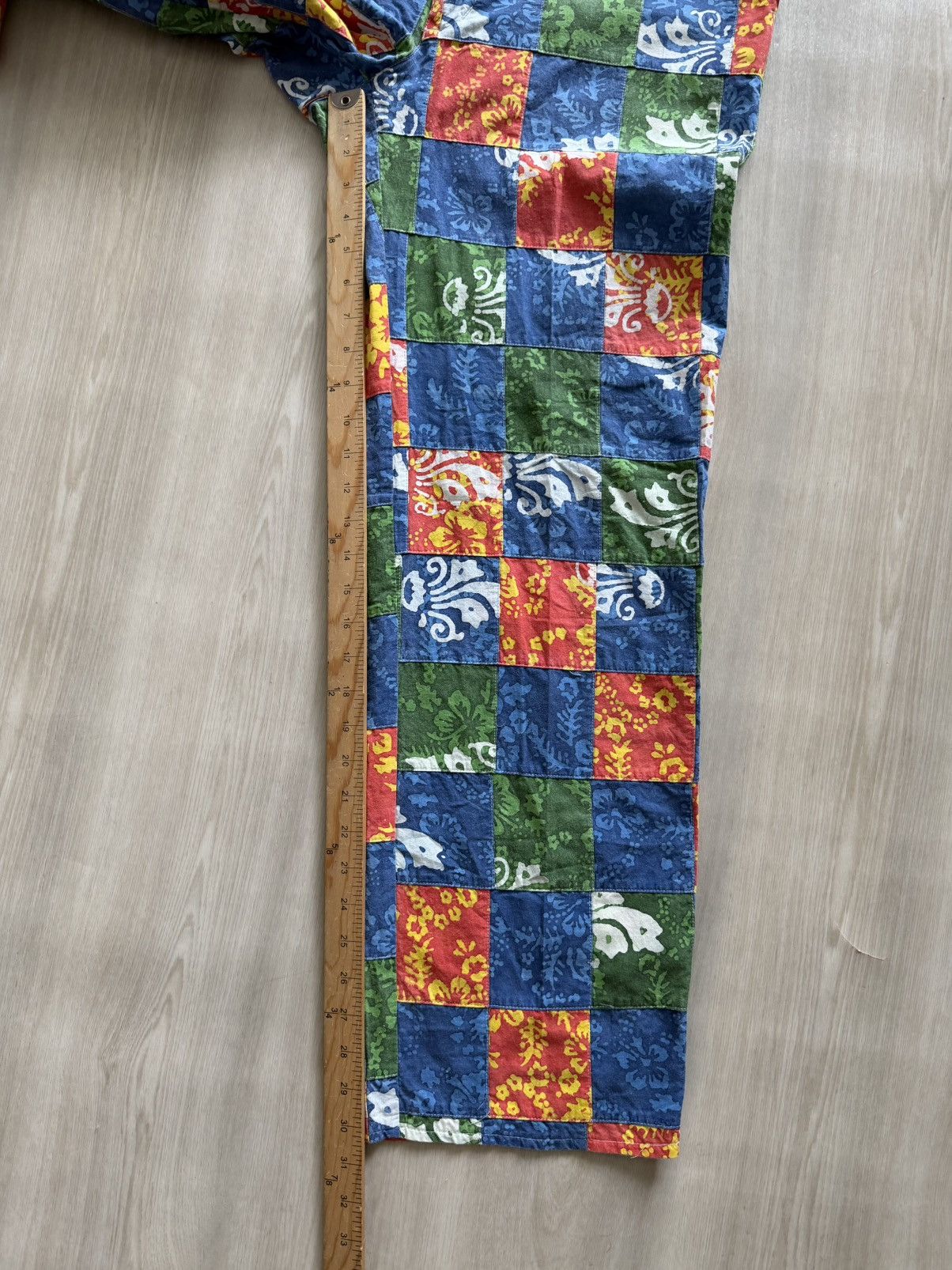 Other Mod Retro Hawaiian Patchwork Loudmouth Trouser Golf Sz 38x30 Size US 38 / EU 54 - 4 Thumbnail
