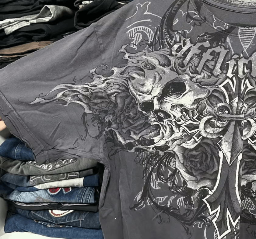 Japanese Brand Y2K Retro Affliction Scarecrow Size US L / EU 52-54 / 3 - 6 Thumbnail