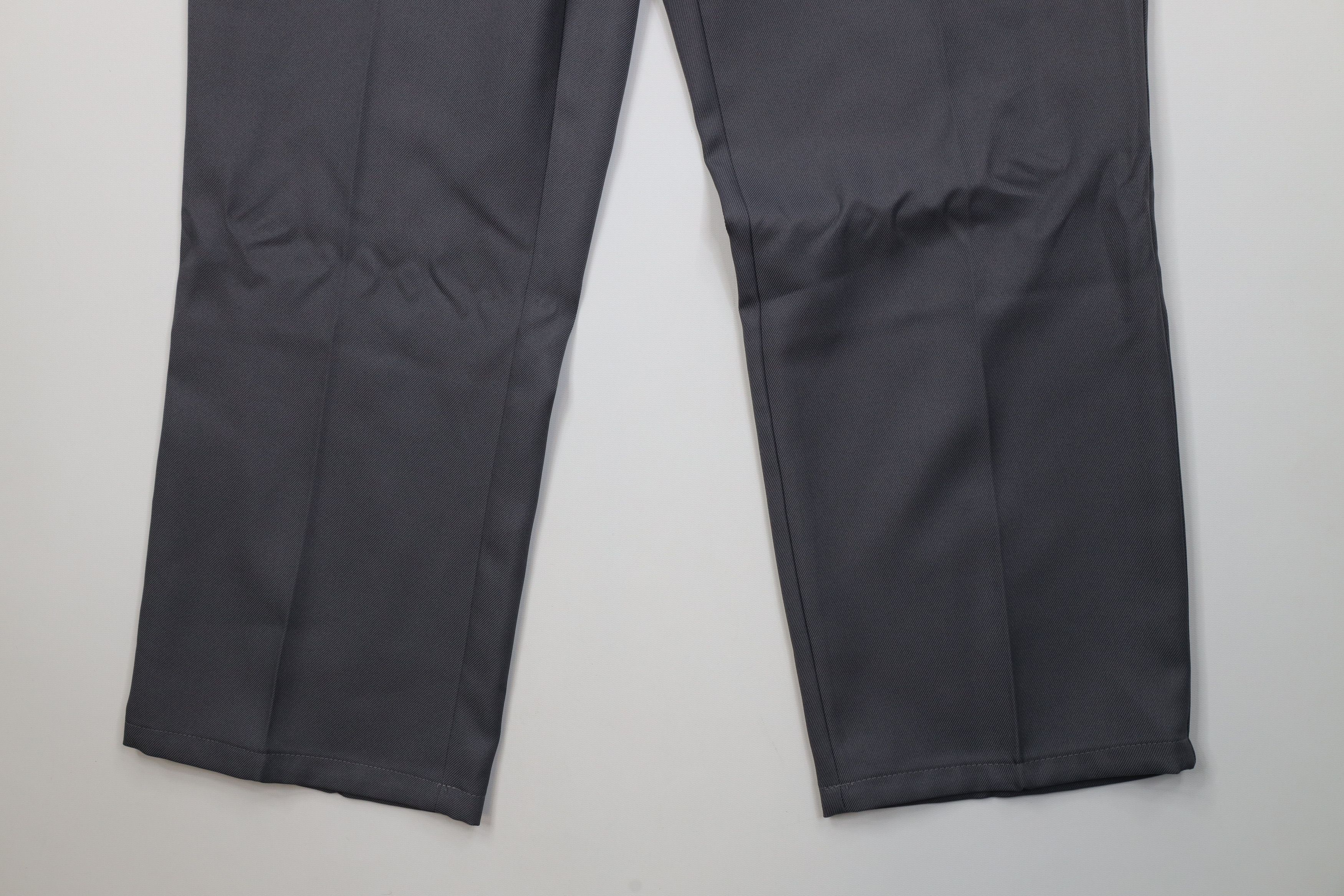 Vintage Vintage 90s Streetwear Knit Flared Wide Leg Chino Pants Gray Size US 38 / EU 54 - 4 Thumbnail