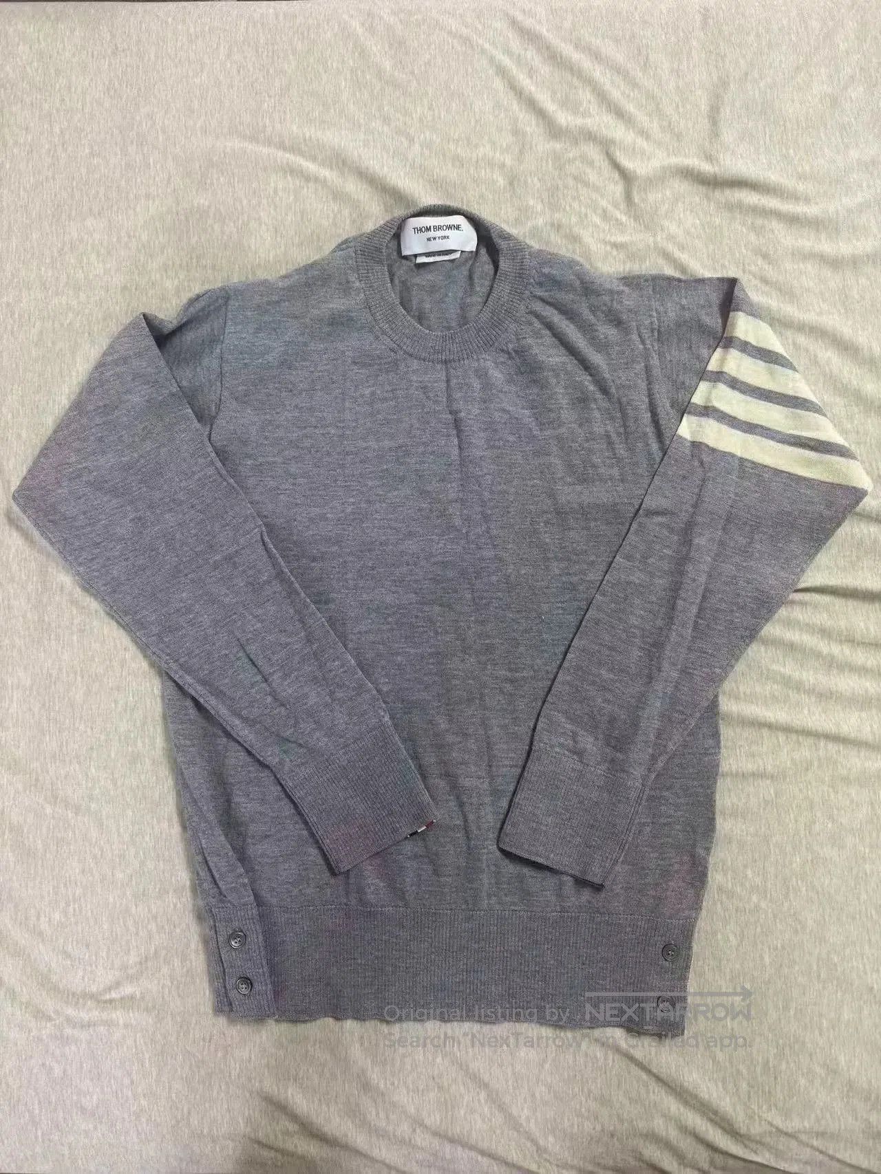 Thom Browne Women's Cashmere Wool Sweater.