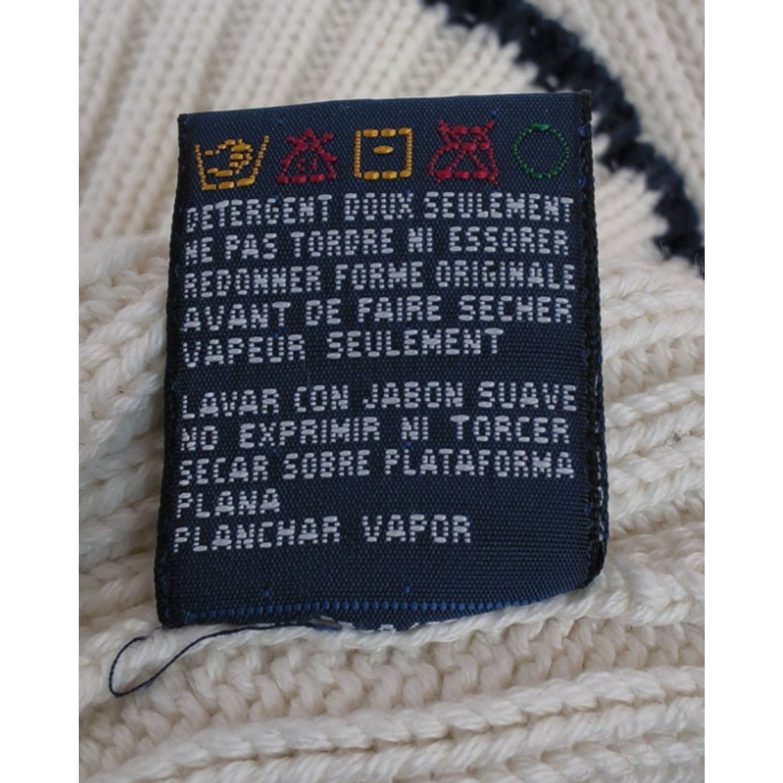 Tommy Hilfiger Tommy Hilfiger Sweater Men's L White Flag Logo 90's Cotton Size US L / EU 52-54 / 3 - 13 Thumbnail