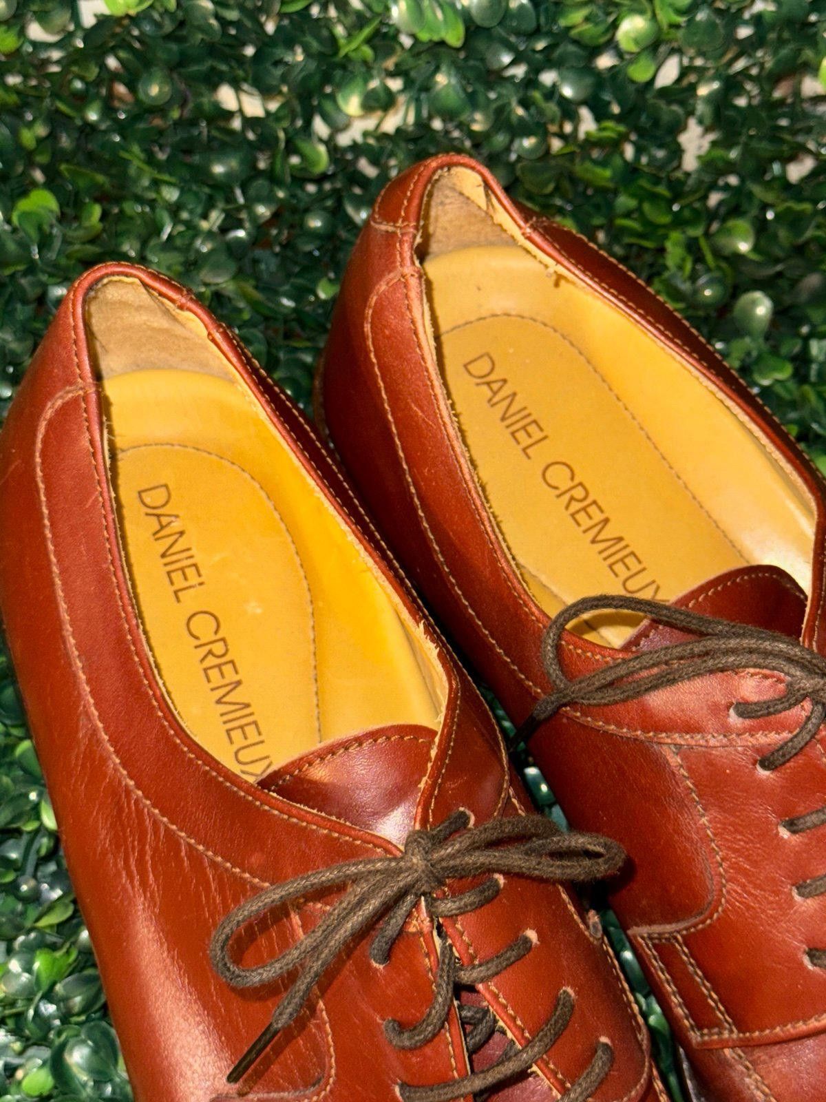 Daniel Cremieux Daniel Cremieux Leather Oxford Dress Shoes Brown, size 10 Size US 10 / EU 43 - 2 Thumbnail