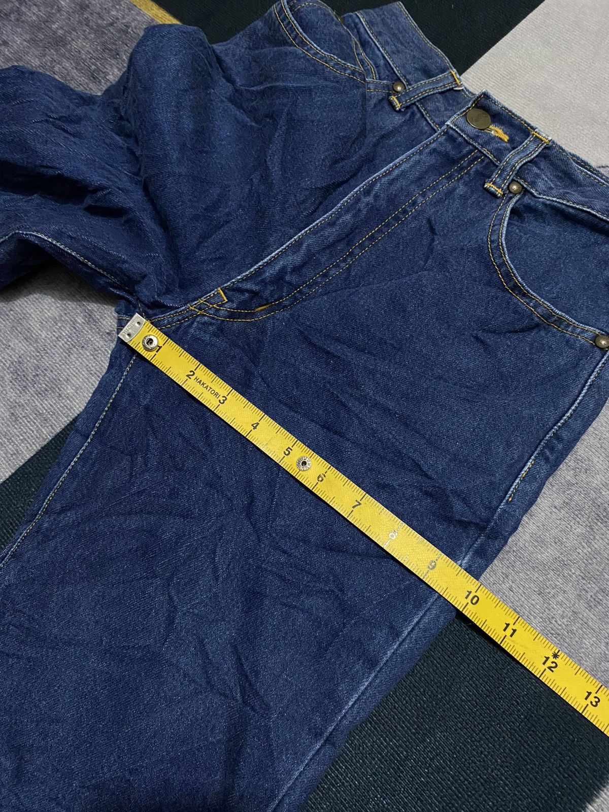 Yves Saint Laurent YVESSAINTLAURET YSL DENIM PANTS Size 22" - 11 Thumbnail