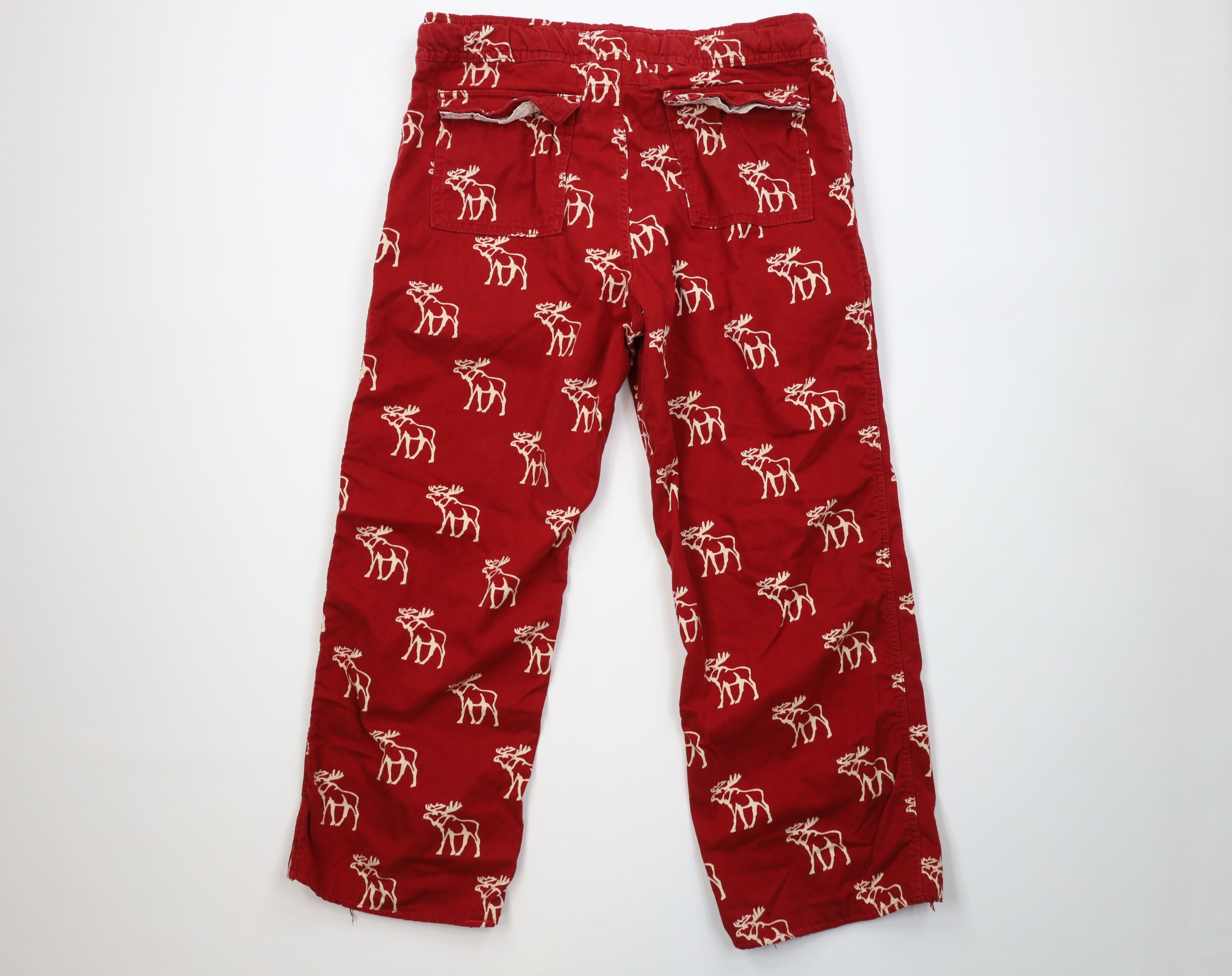 Abercrombie & Fitch Vintage Y2K Abercrombie & Fitch Moose Flannel Wide Leg Pants Size US 34 / EU 50 - 10 Thumbnail