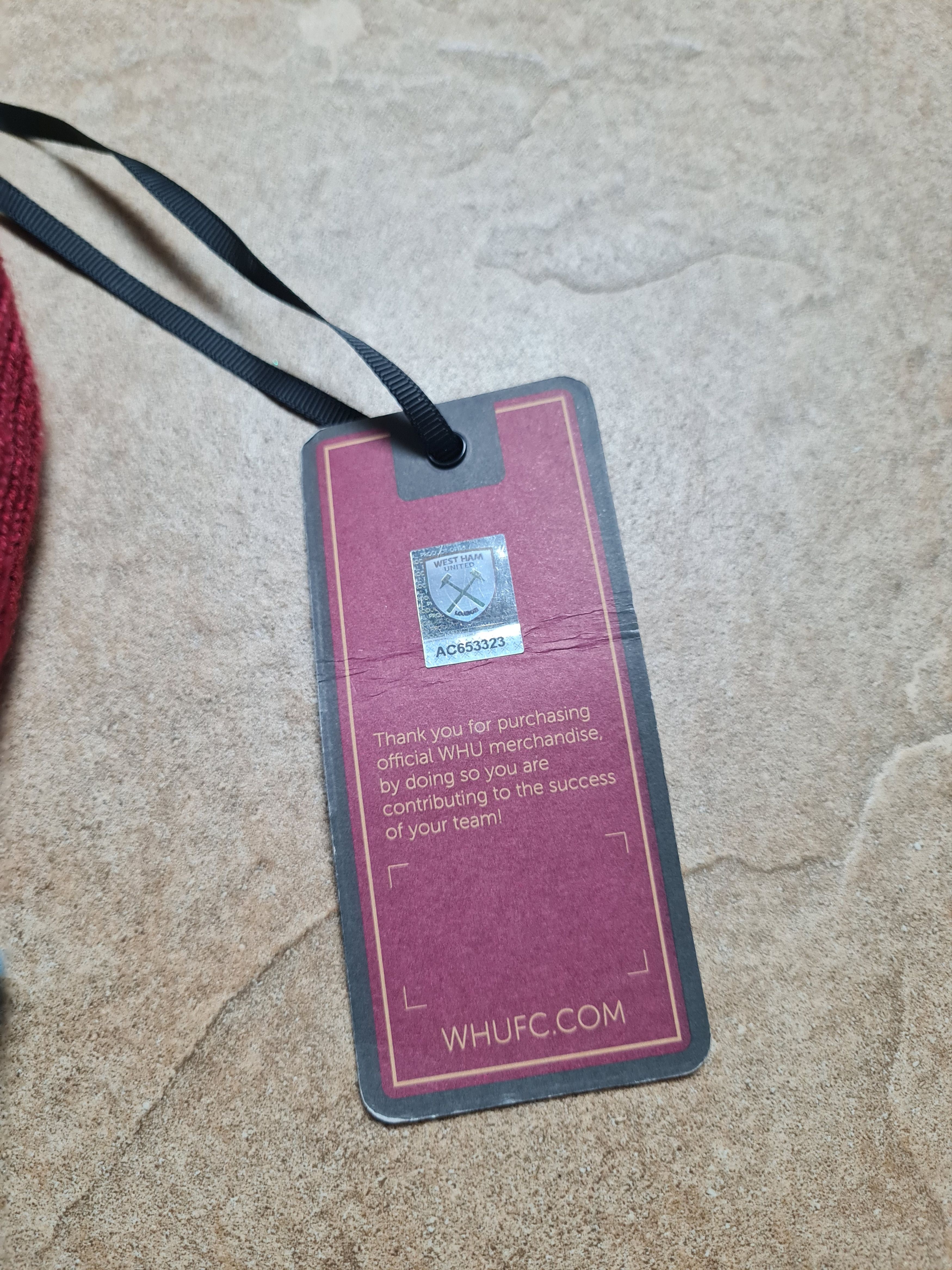 47 Brand 47Brand EPL West Ham United FC Prize Fight Cuff Knit Beanie Size ONE SIZE - 8 Thumbnail