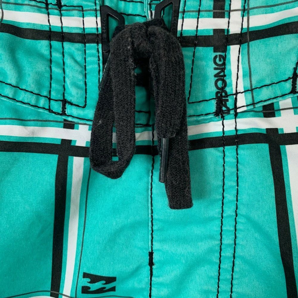 Billabong Billabong Mens 38 Board Surf Swim Shorts Trunks Blue Plaid Size US 38 / EU 54 - 10 Thumbnail