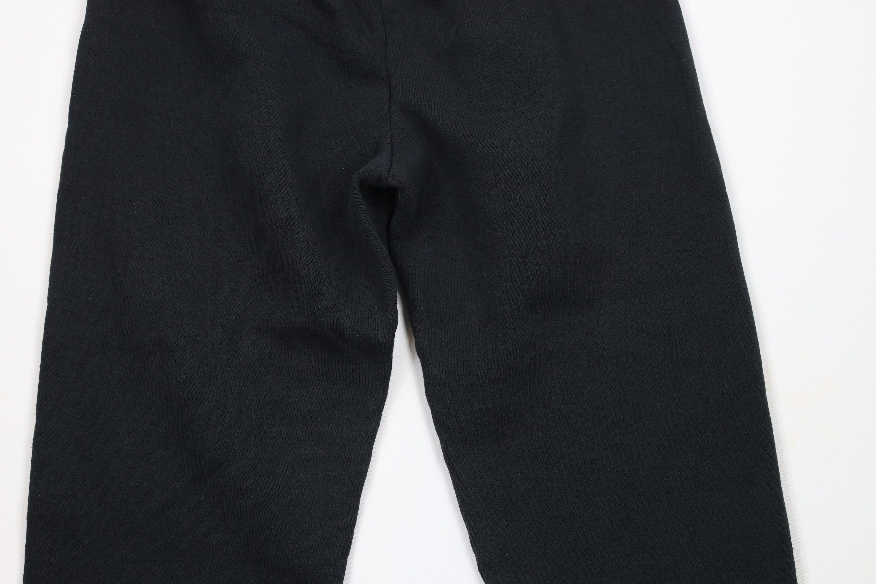 Vintage Vintage 90s Streetwear Heavyweight Sweatpants Black USA Size US 36 / EU 52 - 3 Thumbnail