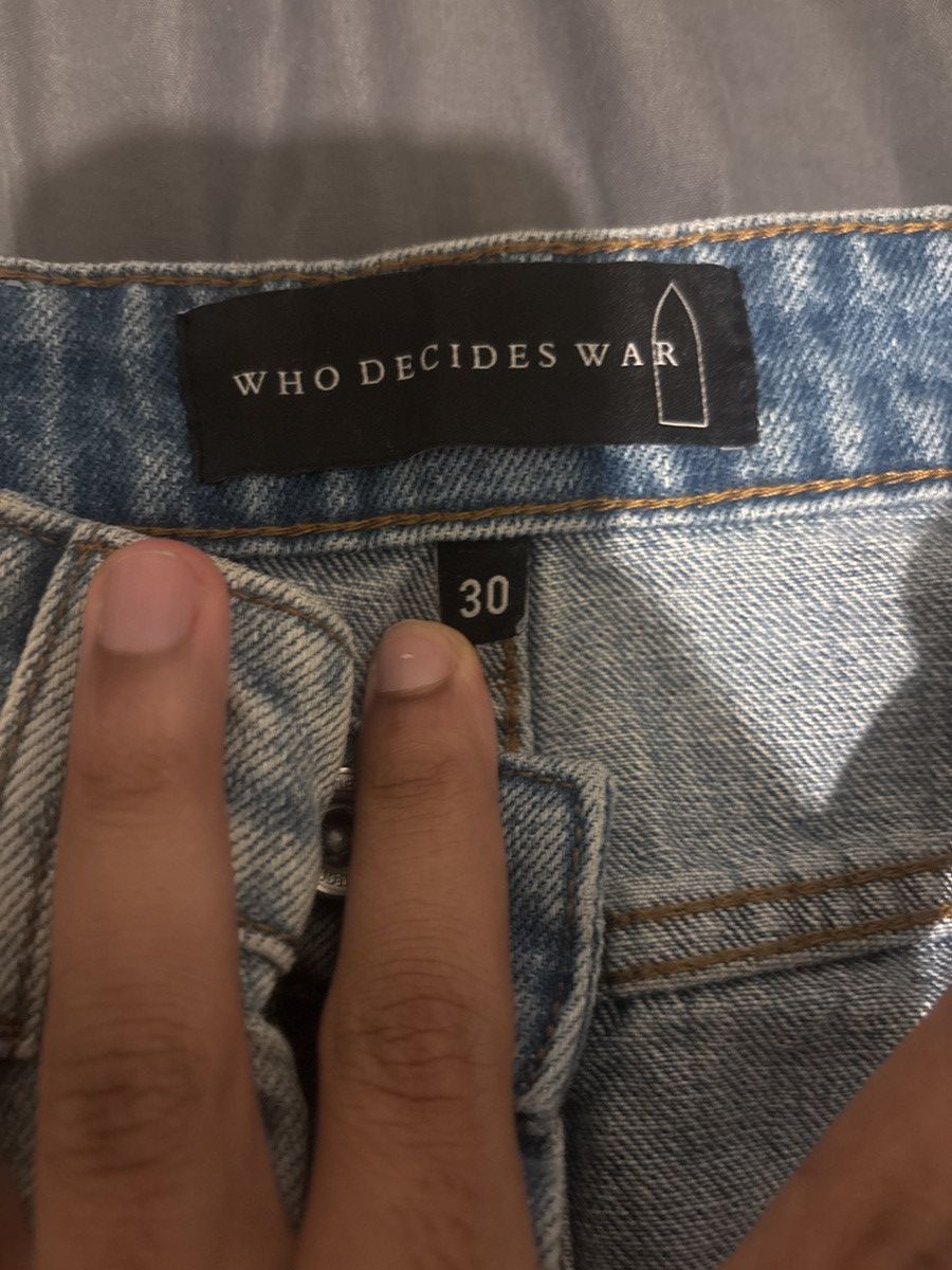 Who Decides War Who decides war full distress arch denim Size US 30 / EU 46 - 3 Thumbnail