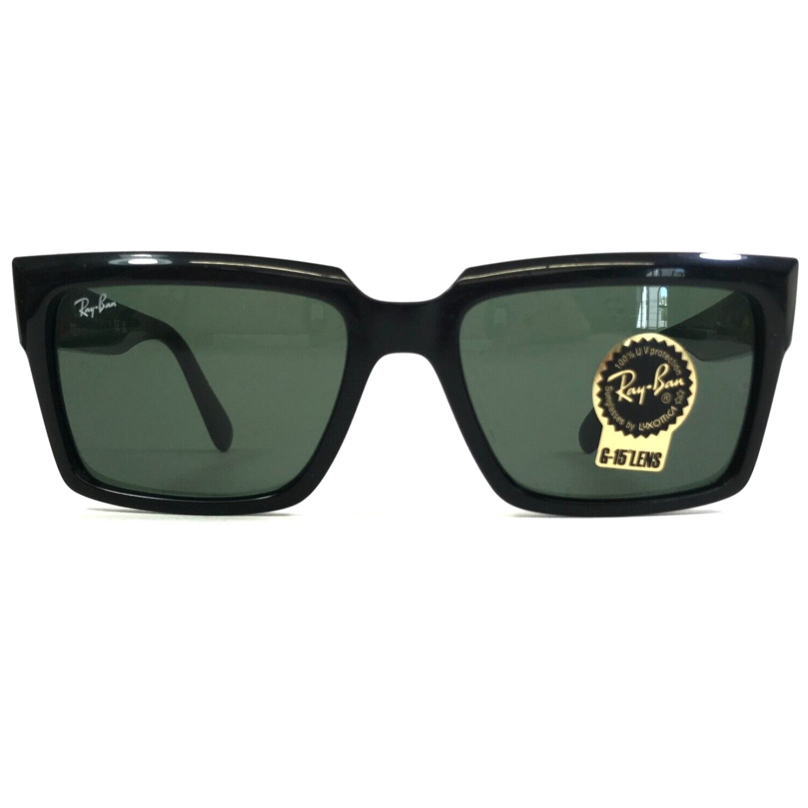 Vintage Ray-Ban Sunglasses RB2191 INVERNESS 901/31 Black Square Thick ...