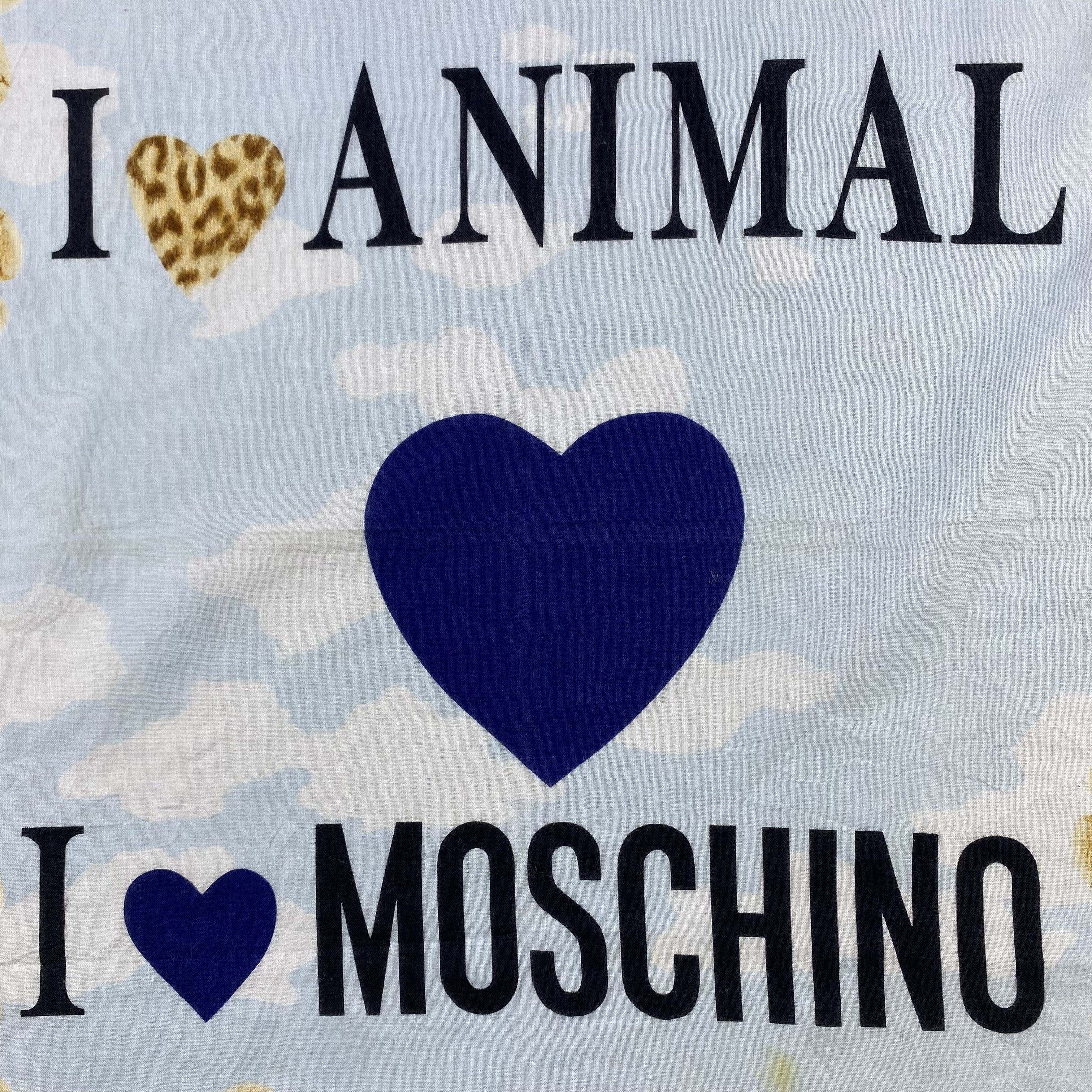 Vintage Moschino Bandana/ Handkerchief / Neckerchief Size ONE SIZE - 6 Thumbnail