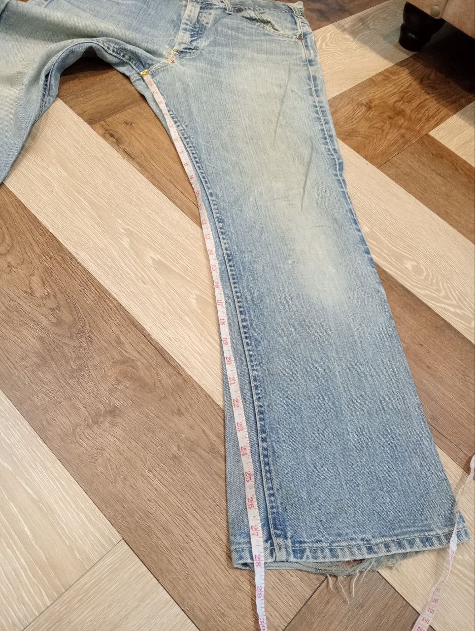 Lee RARE LEE RIDERS VINTAGE SANFORIZED FLARED JEANS - SIZE 34 Size US 34 / EU 50 - 18 Thumbnail