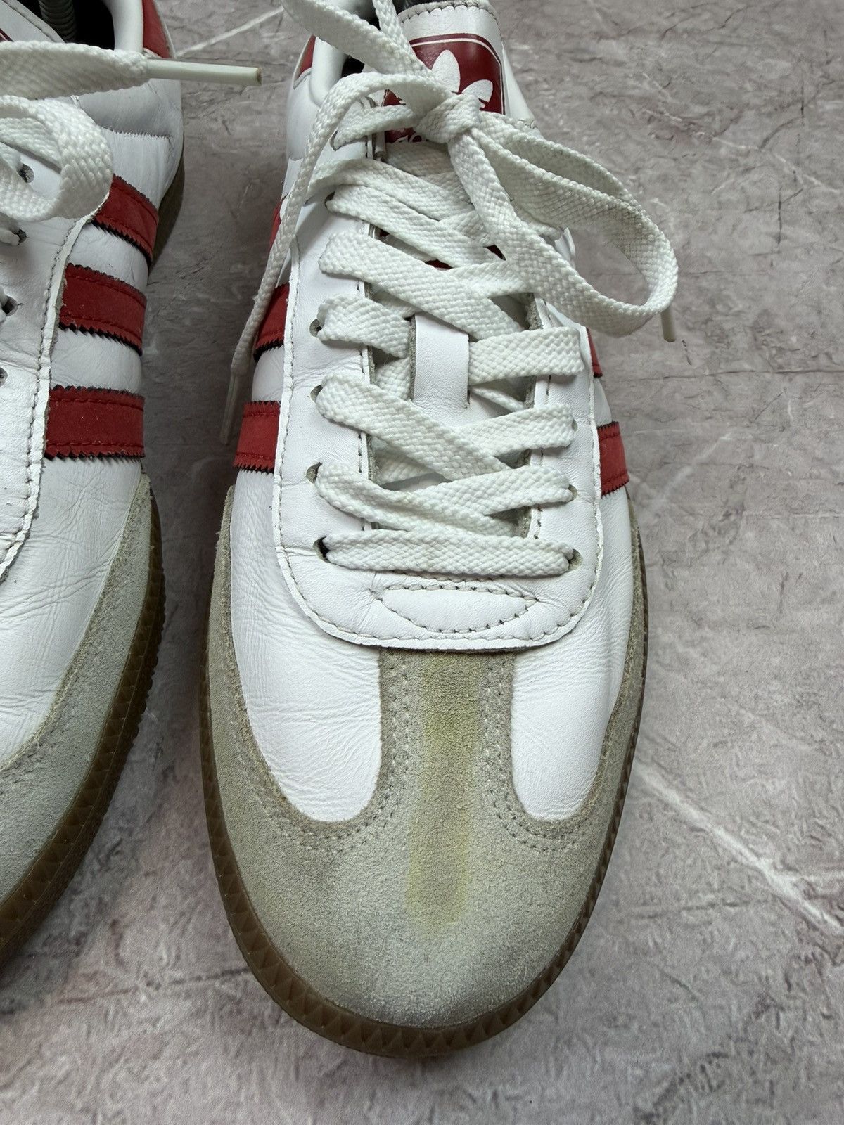 Adidas Adidas Vintage Samba White Size US 8 / EU 41 - 5 Thumbnail