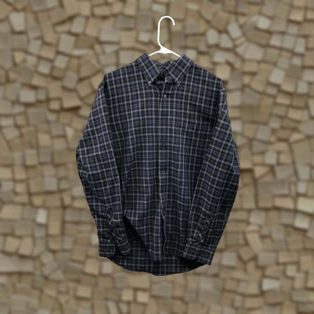 Van Heusen Van Heusen Shirt Multicolor Plaid Long Sleeve Button-Down Collar M Mens Regular Font Size US M / EU 48-50 / 2 - 1 Thumbnail