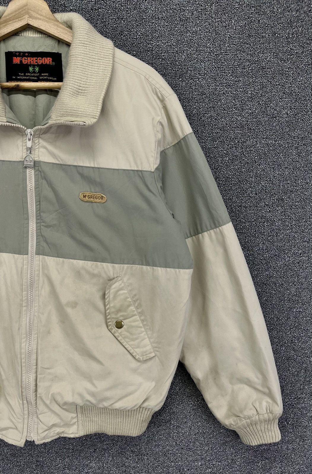 McGregor × Vintage Vintage Mcgregor Rare Bomber Style Jacket Size US L / EU 52-54 / 3 - 4 Thumbnail