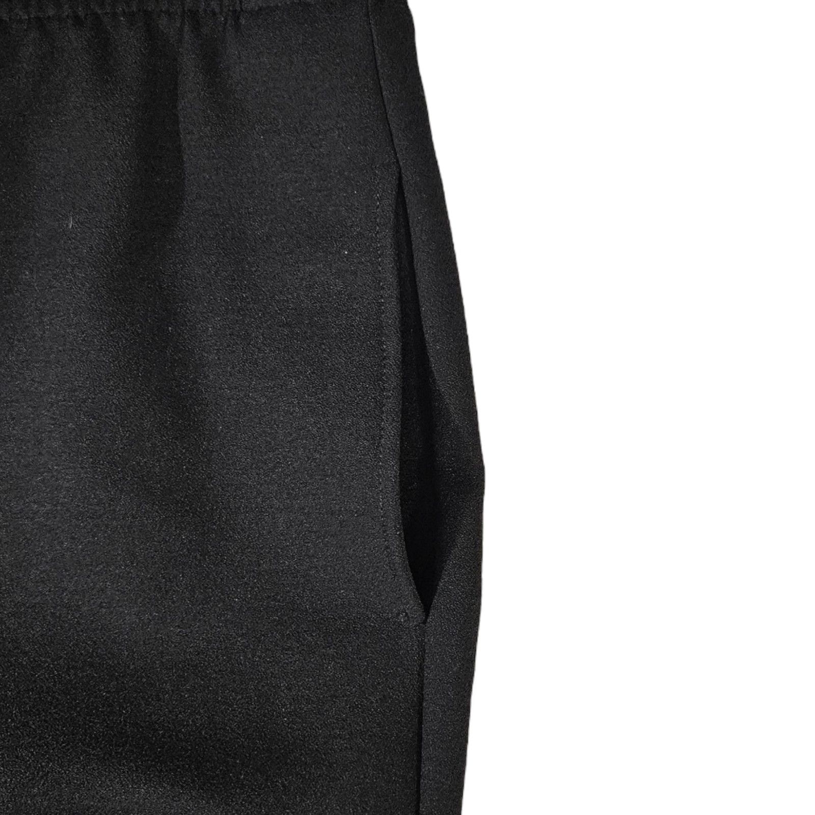 Other EUC VTG 90s Teddi Elastic Waist Straight Skirt Sz. XL Black Size 32" / US 10 / IT 46 - 4 Thumbnail