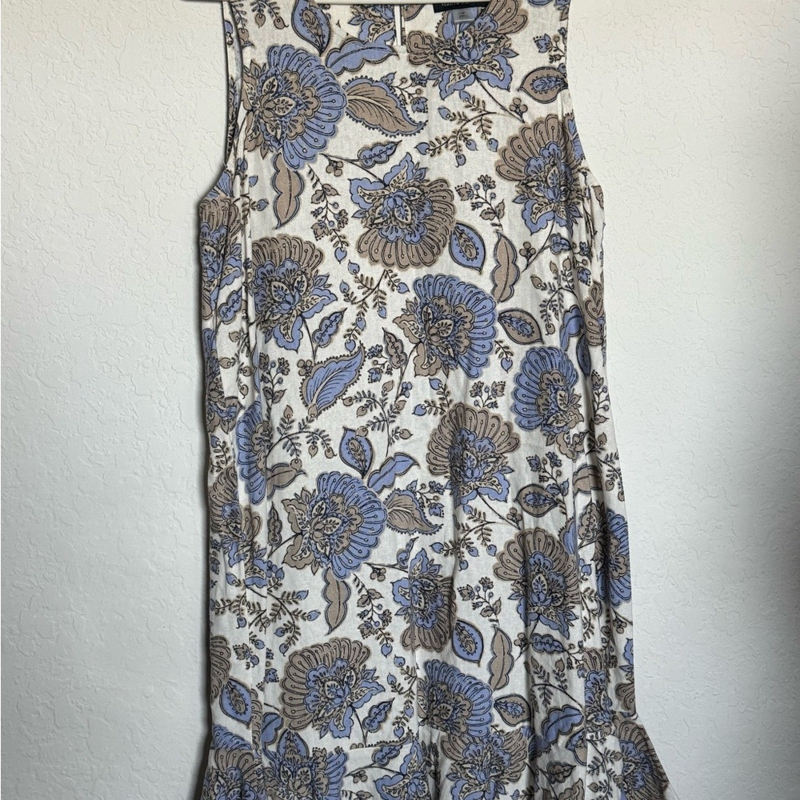 Tommy Hilfiger Tommy Hil. Floral Sleeveless Paisley L Dress Size L / US 10 / IT 46 - 2 Thumbnail