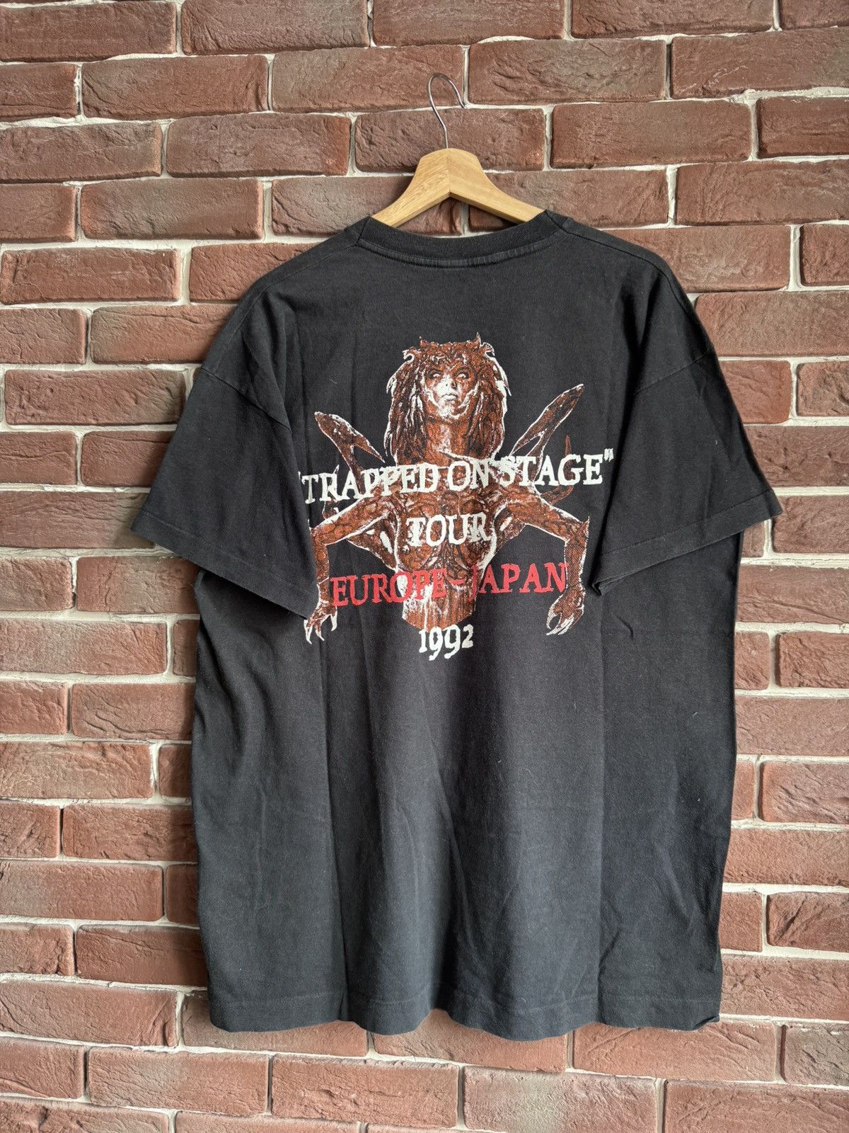 Band Tees Vintage 1992 RAGE Trapped Japan Tour Metal Band Tee Rare XL Size US XL / EU 56 / 4 - 2 Thumbnail