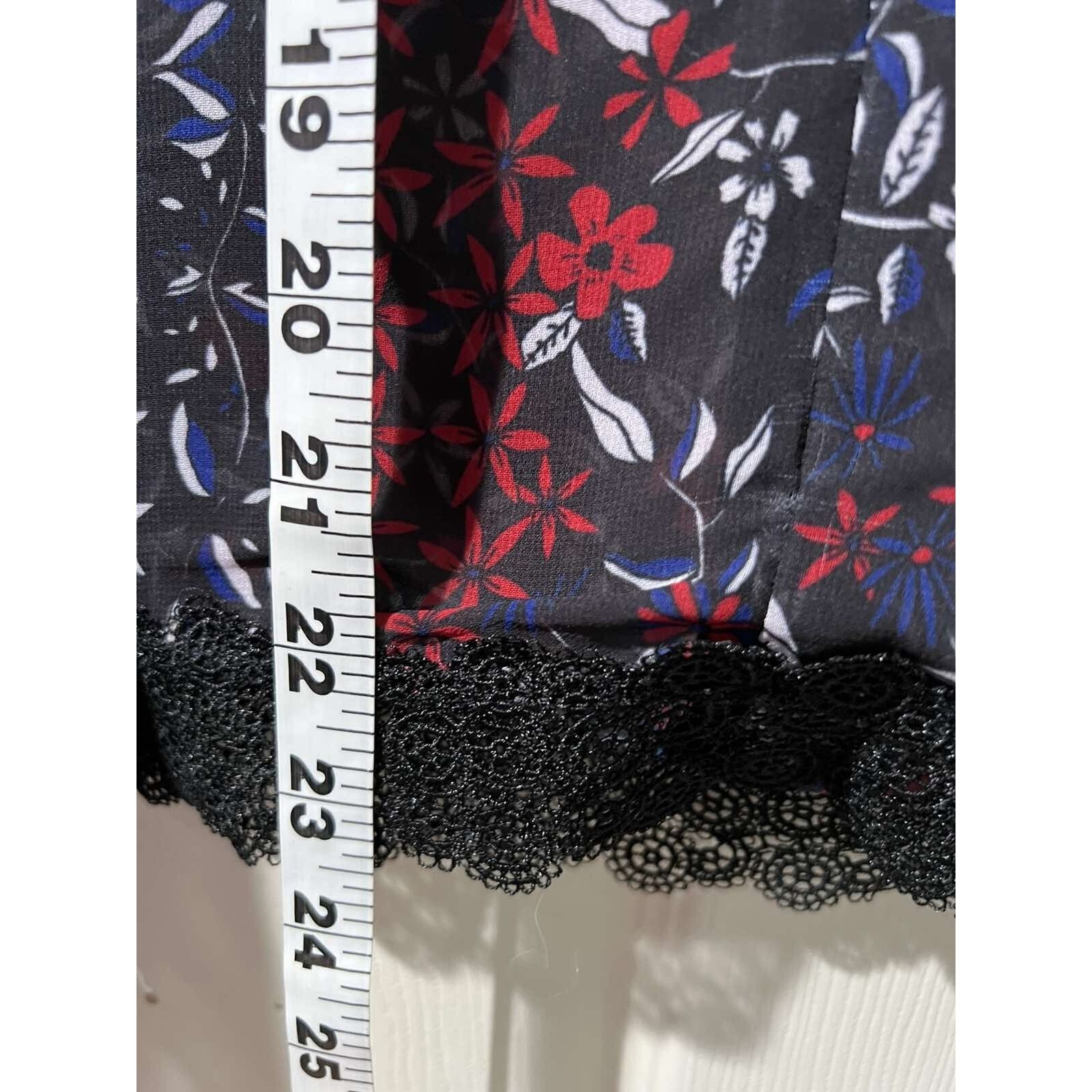 NICHOLAS N/Nicholas Lace Blouse Bell Sleeves Multicolor 8 A003303 Size M / US 6-8 / IT 42-44 - 10 Thumbnail